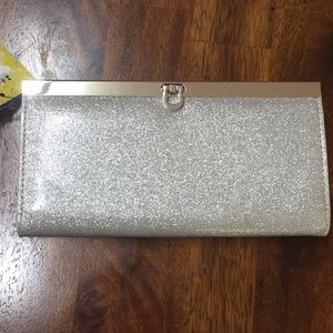 COPY - Silver evening clutch / wallet
